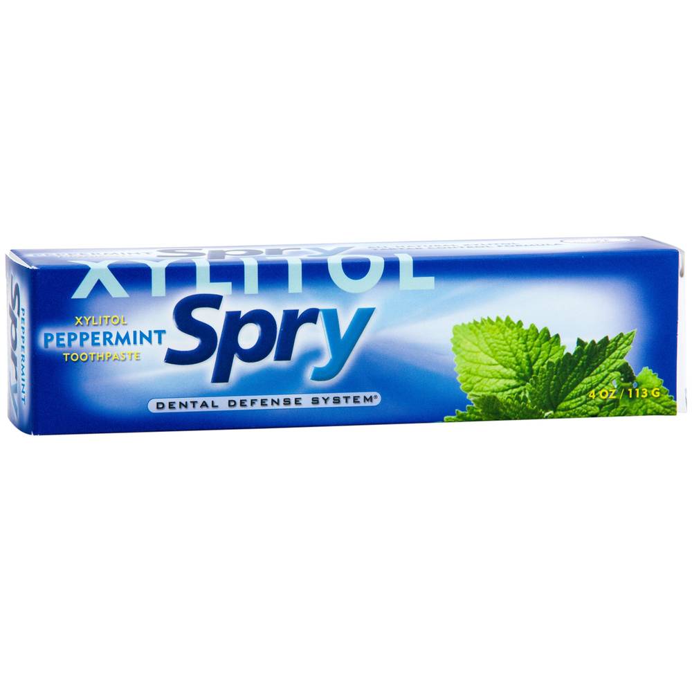 Spry Toothpaste With Xylitol (peppermint)