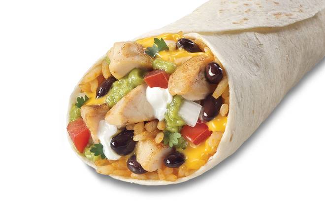 Chicken & Black Bean Burrito