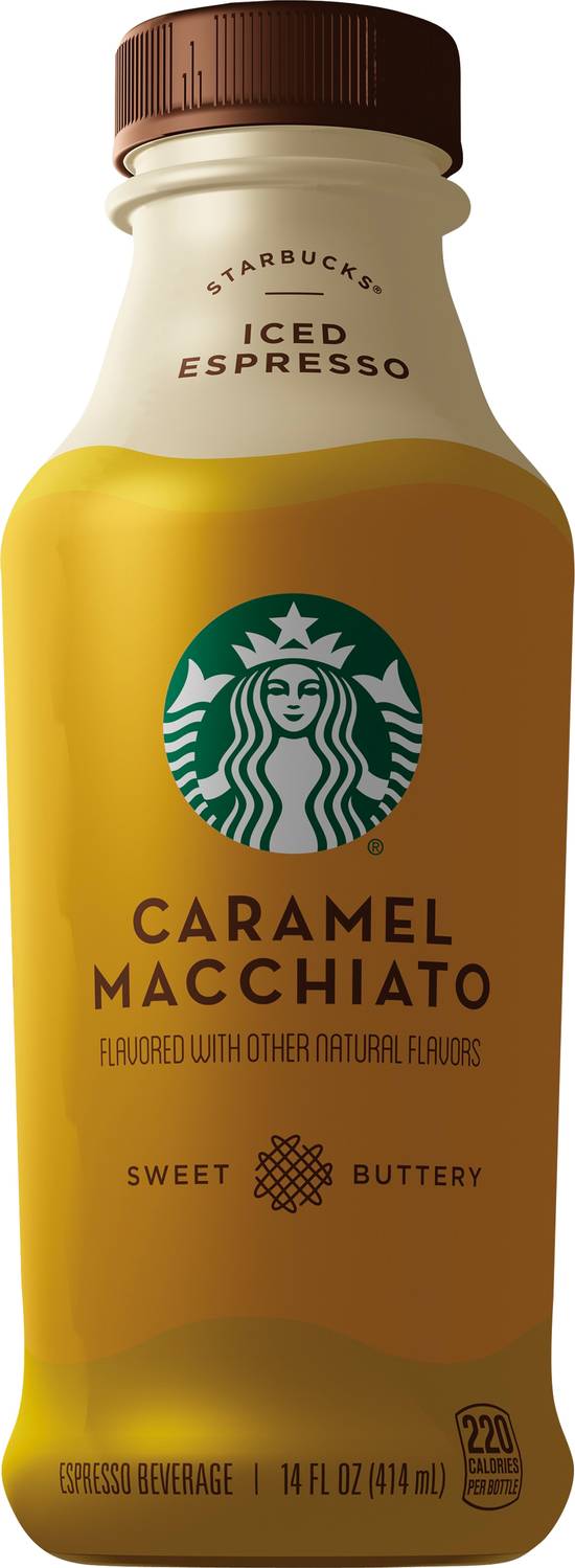Starbucks Iced Espresso Caramel Macchiato (14 fl oz)