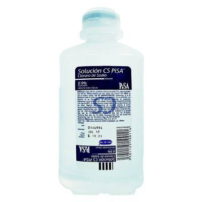 Pisa cloruro de sodio solución (botella 250 ml)