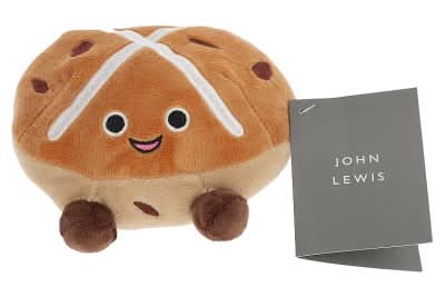 John Lewis Hot Cross Bun Plush (each)
