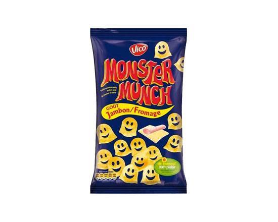 Biscuits apéritifs Jambon et Fromage MONSTER MUNCH - Sachet de 85g