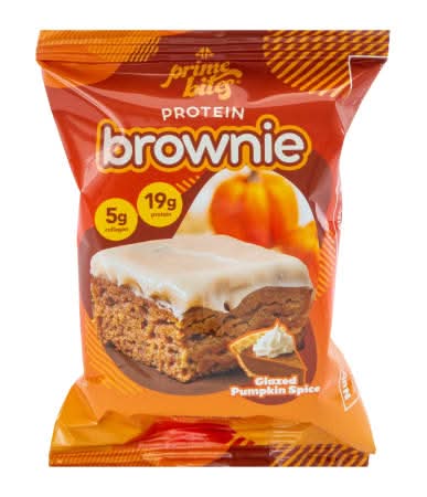 Prime Bites® Protein Brownie 2.29oz - Glazed Pumpkin Spice