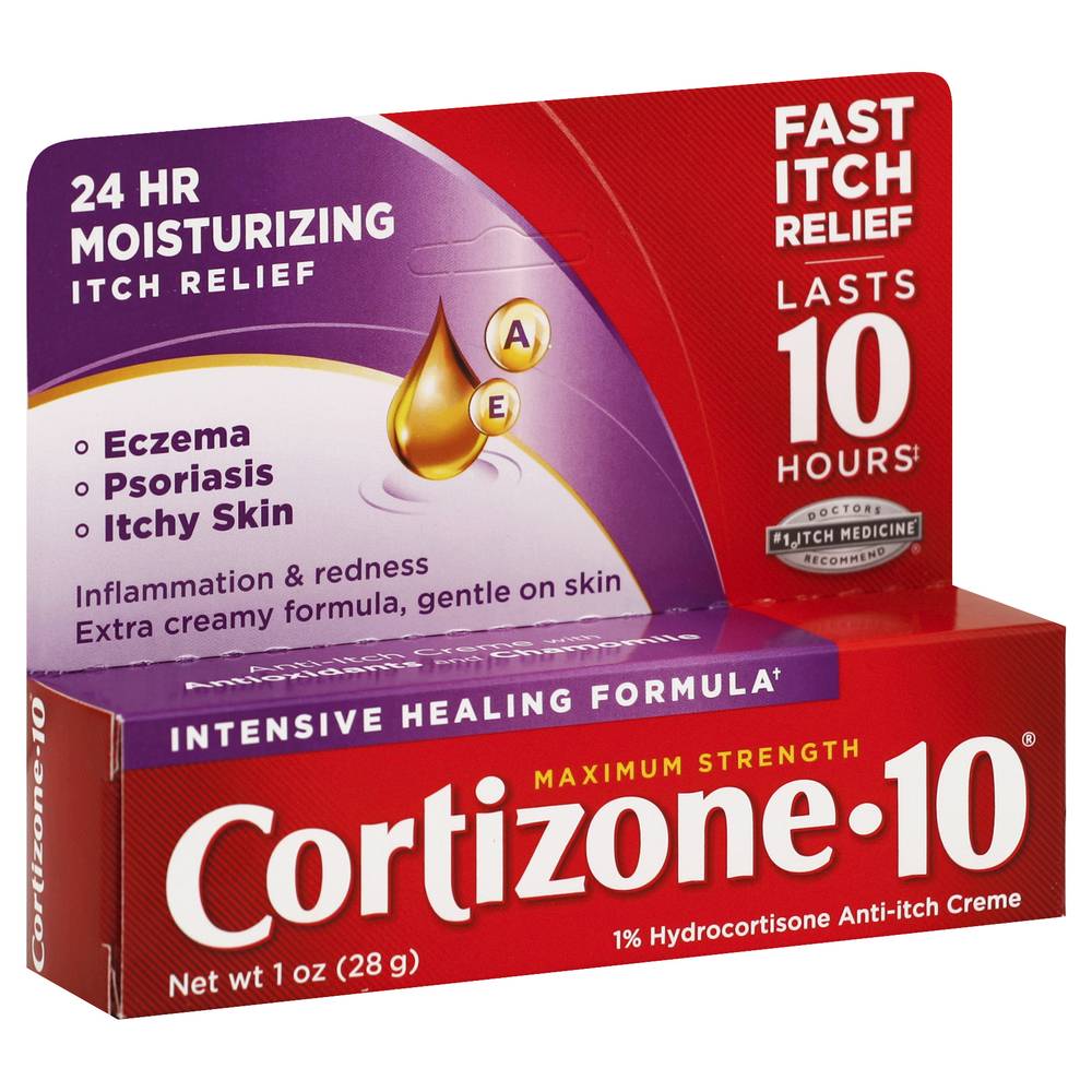 Cortizone-10 10 Intensive Healing Itch Relief Cream (1 oz)