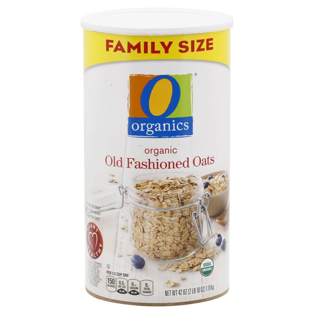 O Organics Family Size Old Fashioned Oats (42 oz)