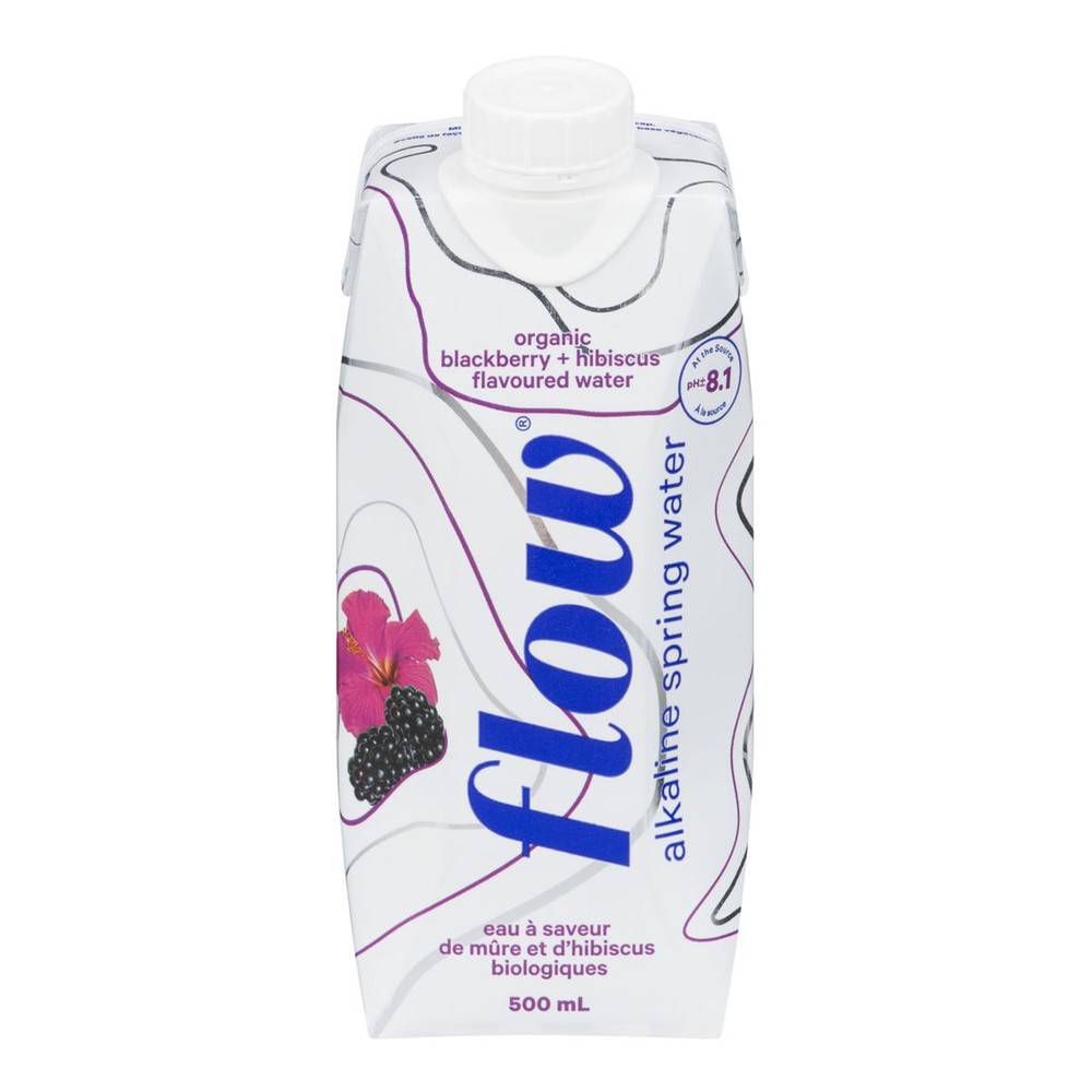 Flow Blackberry & Hibiscus Water (500 ml)