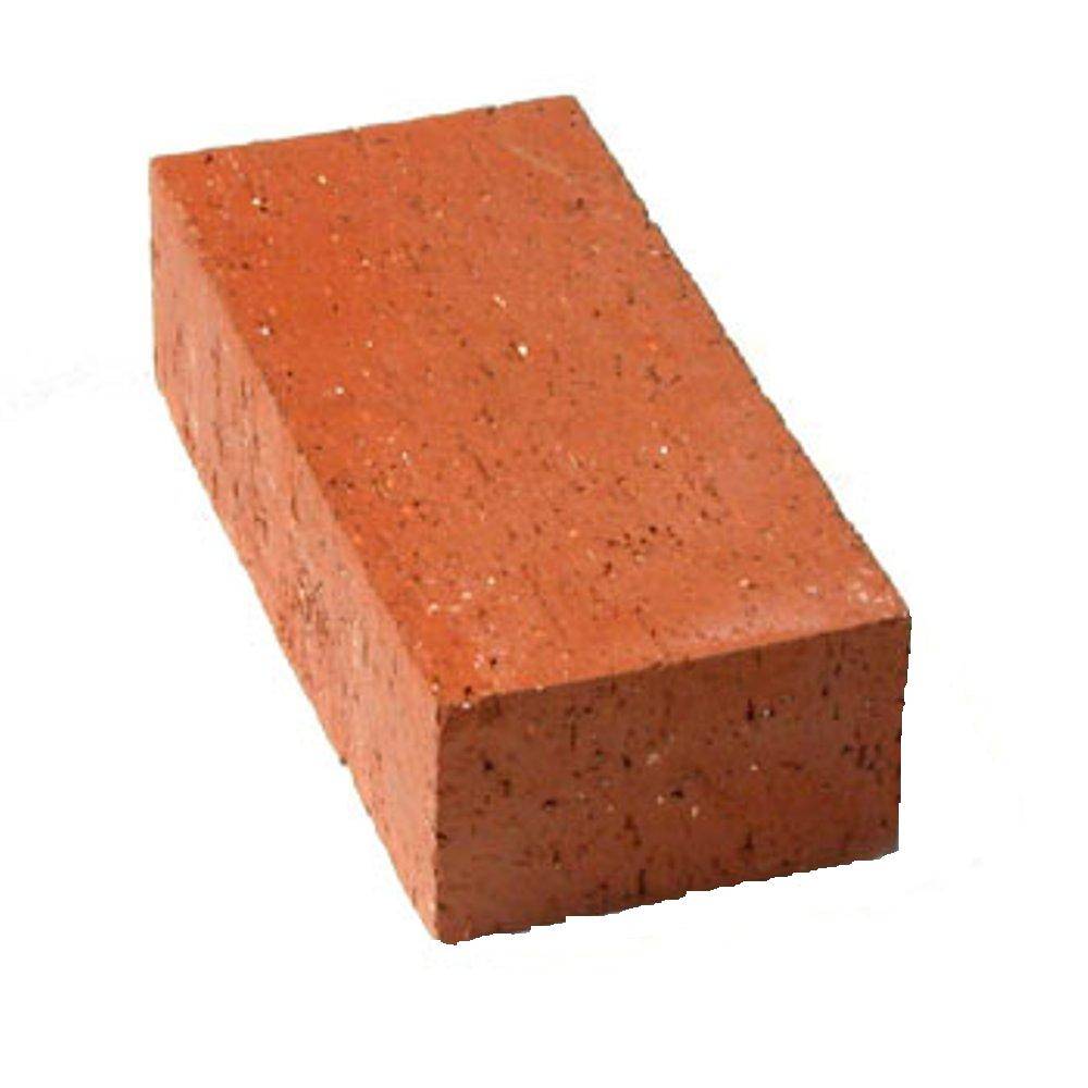 Pacific Clay 8-in x 3.75-in Common Full Red Clay Brick | 024300200