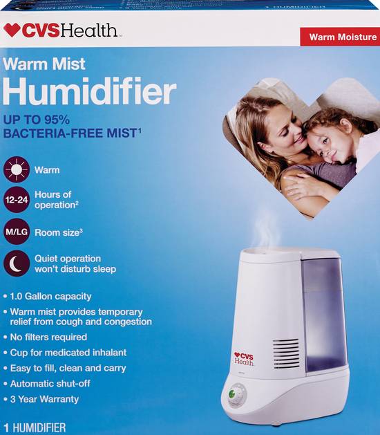 CVS Health Warm Mist Humidifier