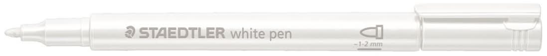 Staedtler Metallic Marker Pen, White