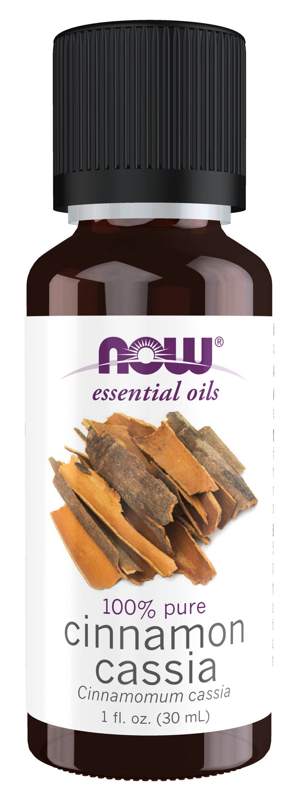 NOW 100% Pure Cinnamon Cassia Essential Oil (1 fl oz)