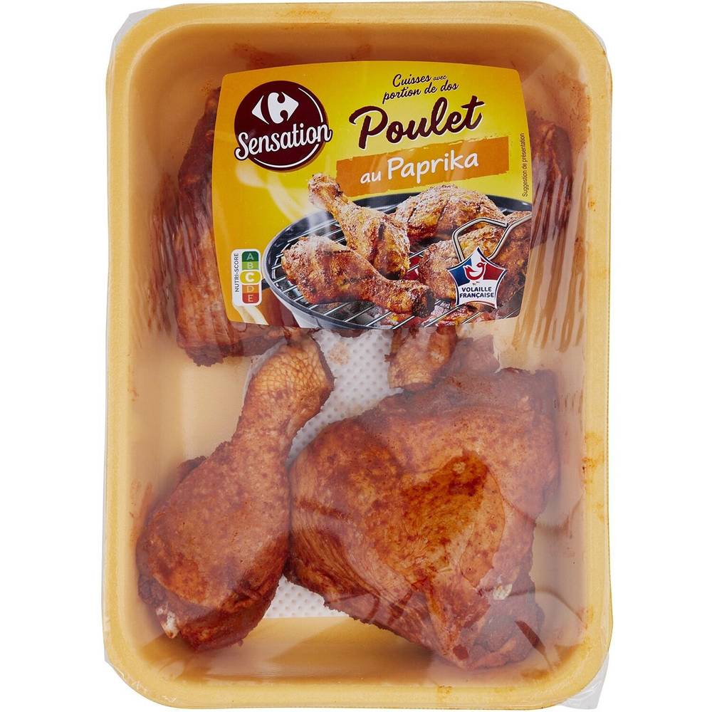 Carrefour Sensation - Cuisses de poulet au paprika