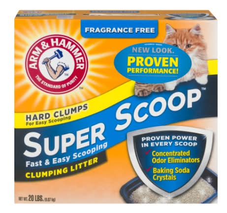 Arm & Hammer Super Scoop Cat Clumping Litter (20 lbs)