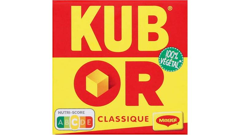 Maggi Kub Or classique La boîte de 32 cubes, 128g