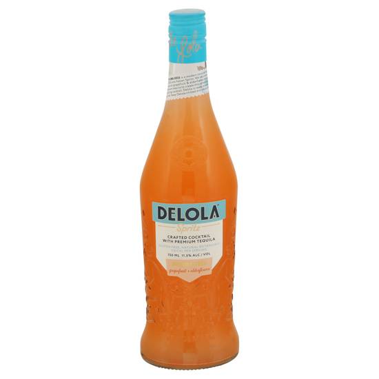 Delola Spritz Paloma Rosa Crafted Cocktail With Premium Tequila (750 ml )