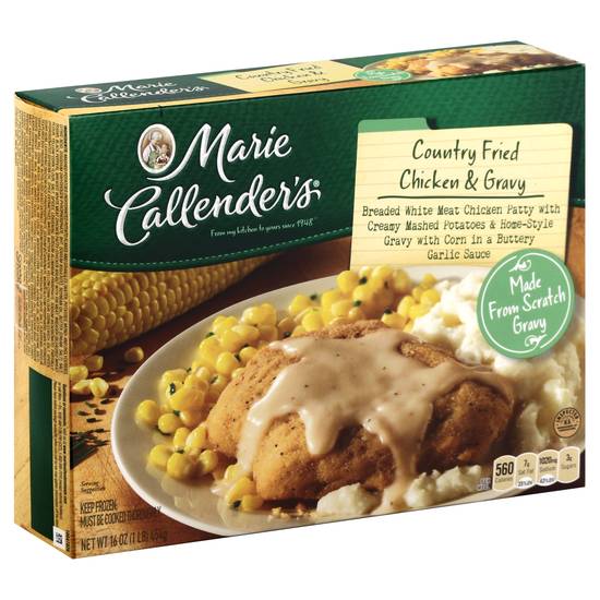 Marie Callender's Country Fried and Gravy (chicken)