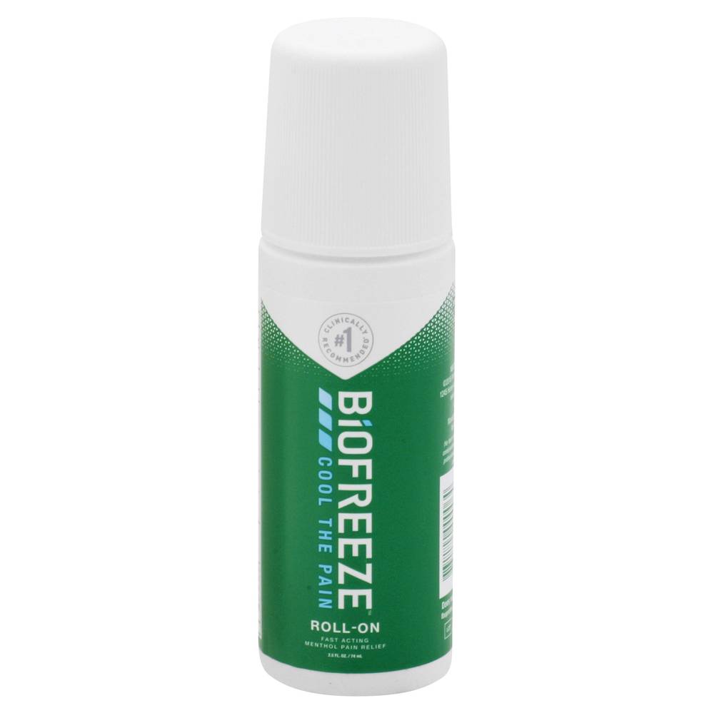 Biofreeze Roll-On Menthol Pain Relief