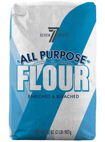 7-Select Enriched & Bleached All Purpose Flour (32 oz)