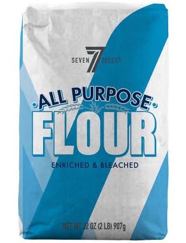 7-Select Enriched & Bleached All Purpose Flour (32 oz)