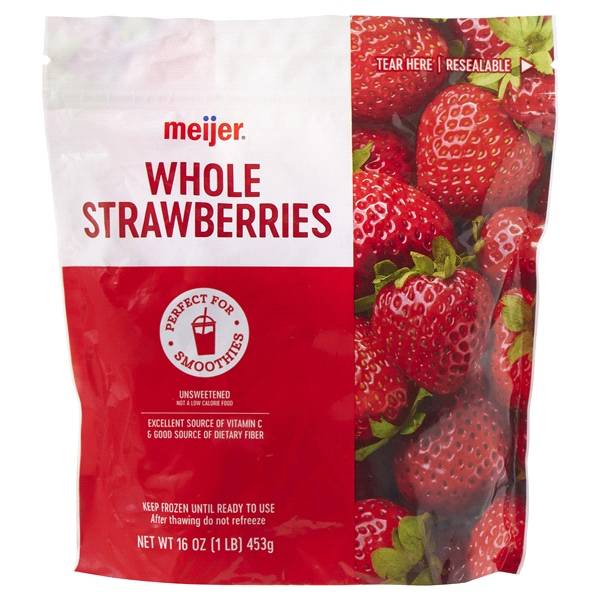 Meijer Whole Frozen Strawberries (16 oz)