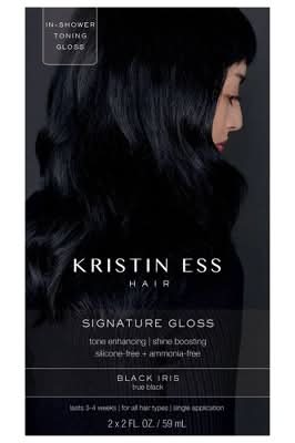 Kristin Ess Signature Hair Gloss, Black Iris (4 fl oz, 2 ct)