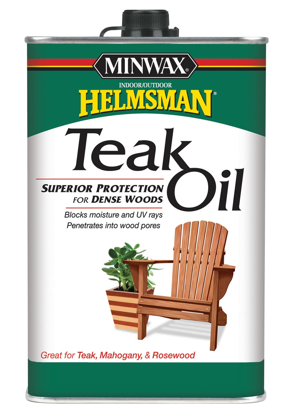 Minwax Helmsman Transparent Clear Oil-Based Teak Oil 1 Qt