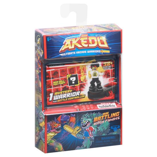 Akedo Mini Battling Action Figures Toy 6+