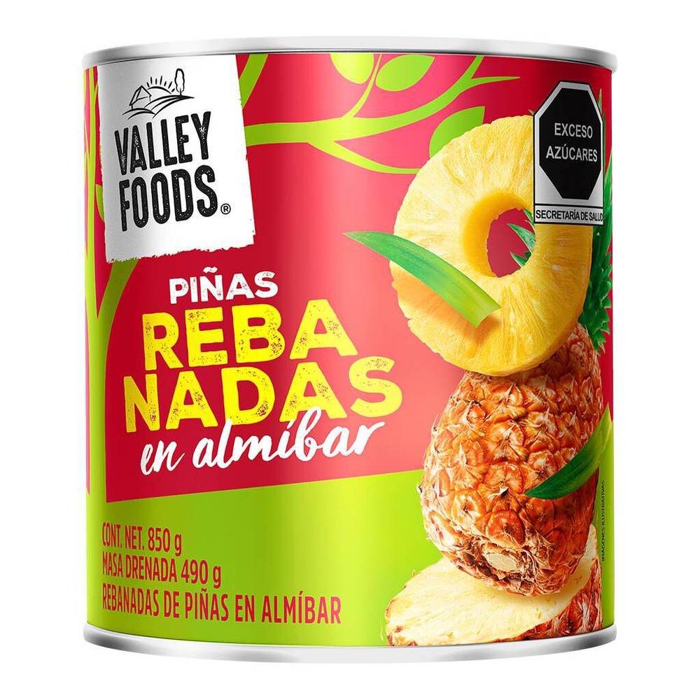 PINA REBANADAS LATA VALLEY FOODS CON EO