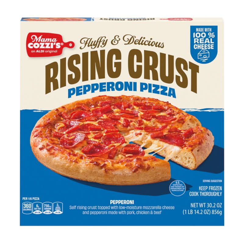 Mama Cozzi's Pizza Kitchen Rising Crust Pizza, Pepperoni (30.2 oz)
