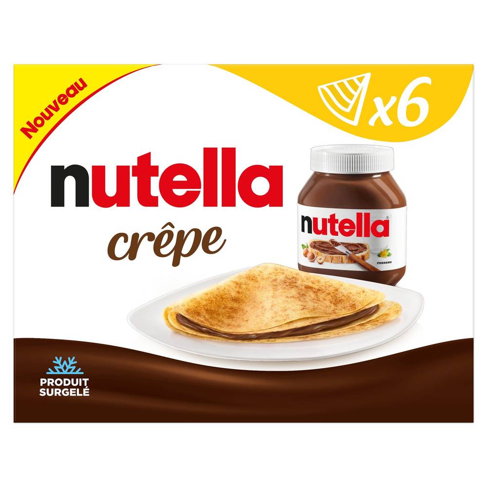 Nutella - Crêpe cuites fourrées à la pâte à tartiner aux noisettes et au cacao (6)