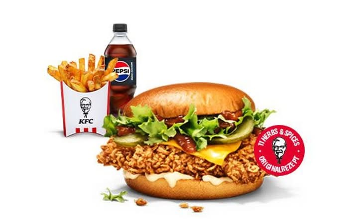 Kentucky BBQ Original Burger Menü