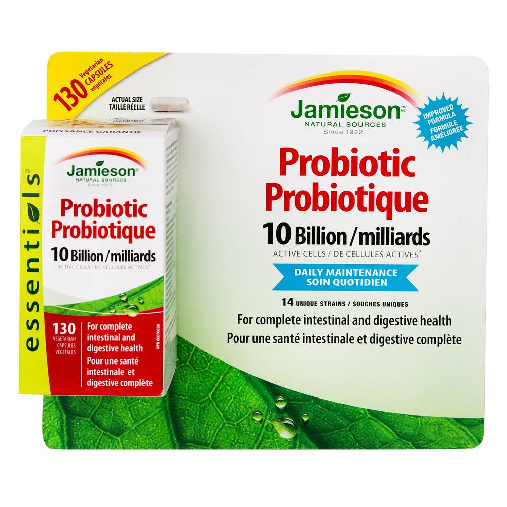 Probiotiques Jamieson, 130 Capsules