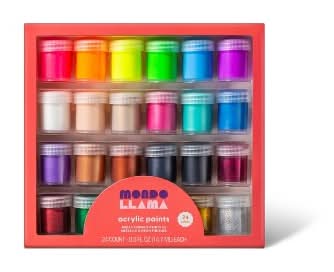 Mondo Llama Acrylic Paint Set (24 ct)