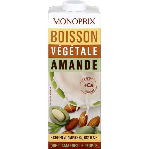 Monoprix Boisson Végétale Amande La Brique De 1 L