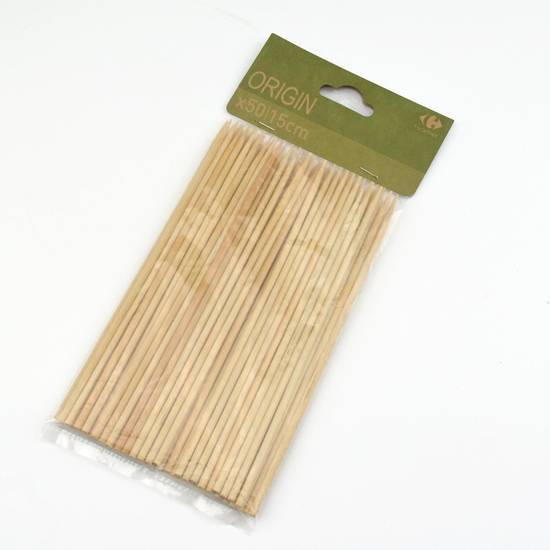 Carrefour Home - Brochettes, 15CM (50)