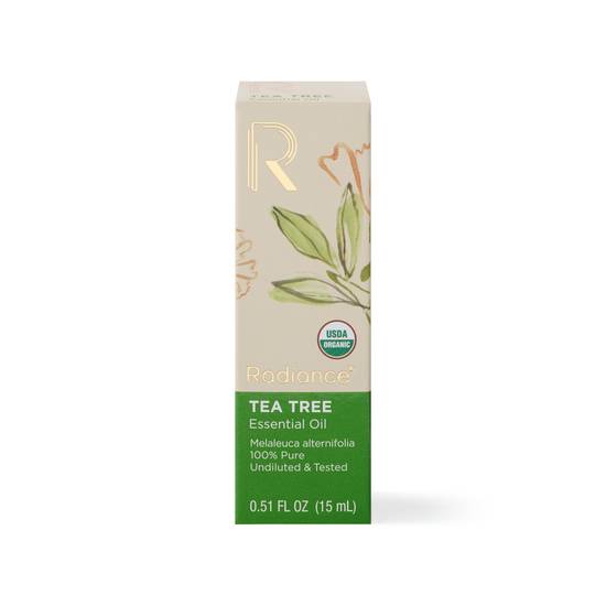 Radiance 100% Organic Essential Oil Blend Tee Tree, 0.51 OZ