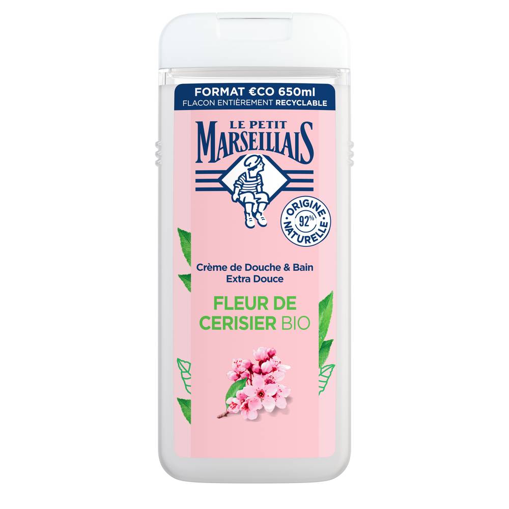 Le Petit Marseillais - Gel douche extra doux fleur de cerisier