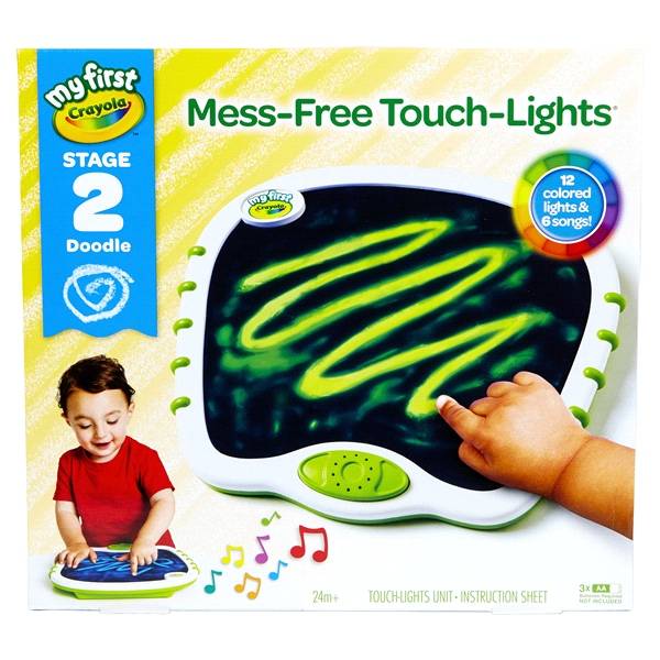 Crayola My First Touch Lights Musical Doodle Board Toy