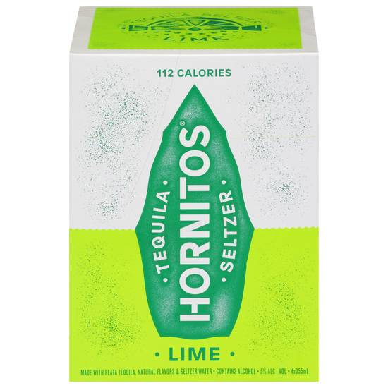 Hornitos Tequila Seltzer Cocktail (4 pack, 0.35 L)