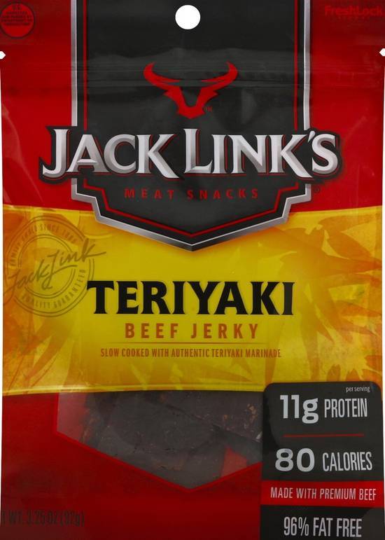 Jack Links Teriyaki Jerky 3.25 oz