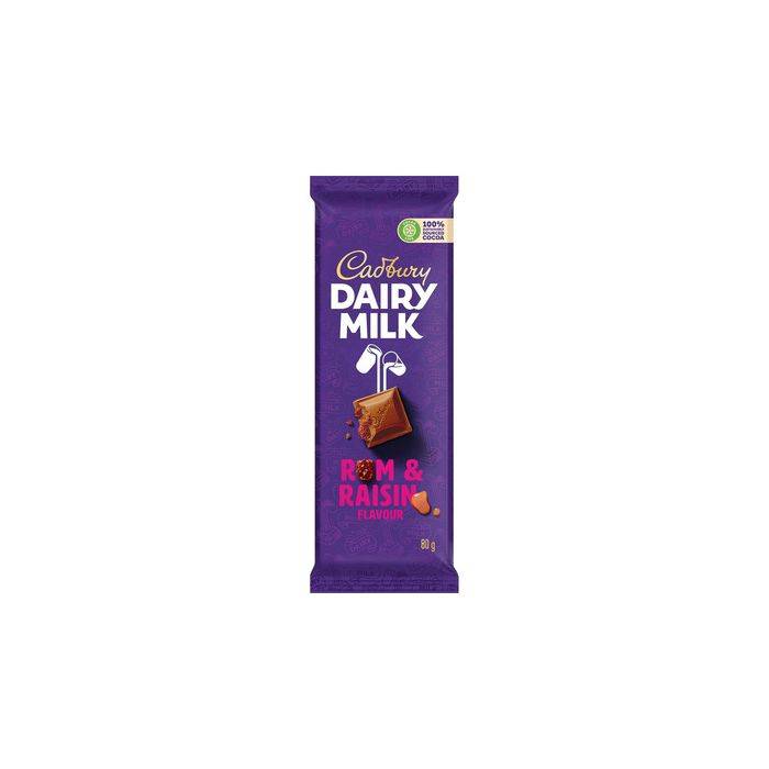 Cadbury Slab Rum and Raisin 80g