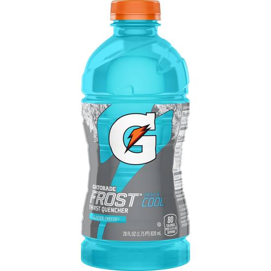 Order Gatorade Frost Thirst Quencher Glacier Freeze Bottle (28 oz) food online from Rite Aid store, Shawnee on bringmethat.com