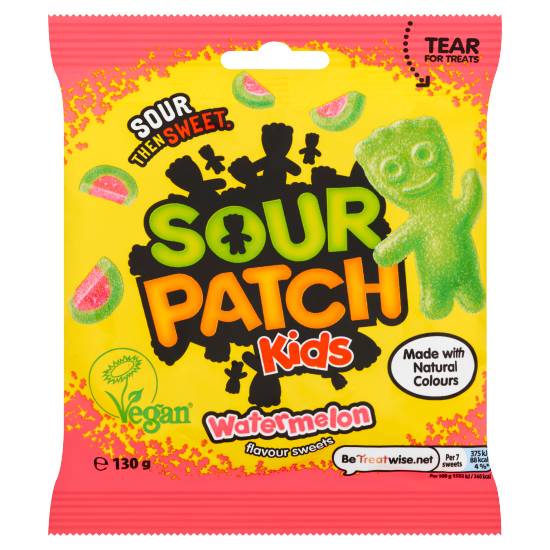 Sour Patch Kids Watermelon, Sweets Gums (130g)