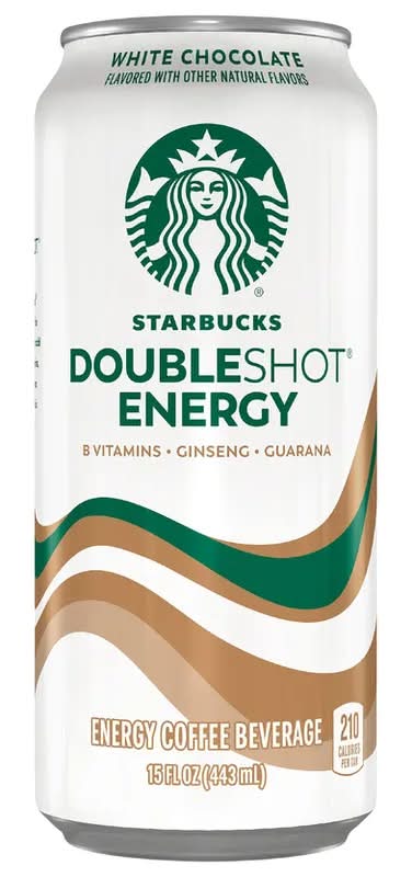 Starbucks Energy Coffee Double Shot White Chocolate