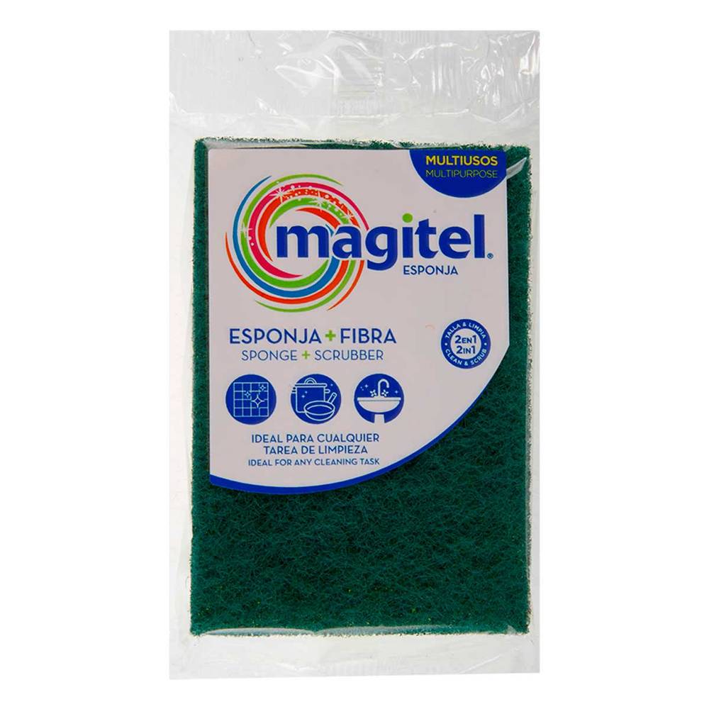 Magitel esponja fibra (1 pieza)