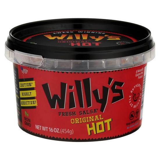 Willys Hot Salsa (16 oz)
