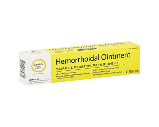 Signature Care · Hemorrhoidal Ointment (2 oz)