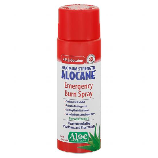 Alocane Aloe Brazilian Maximum Strength Emergency Burn Spray