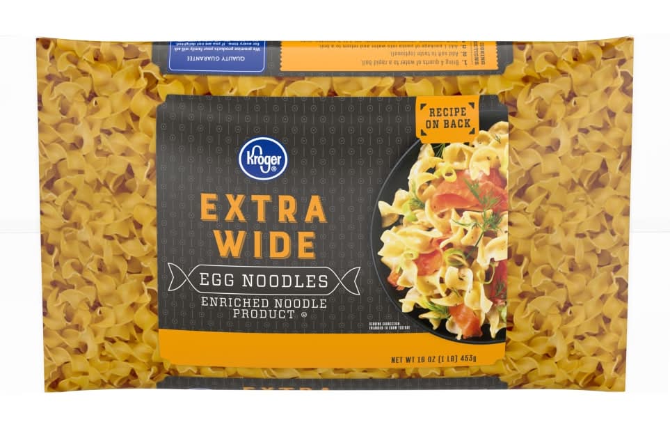 Kroger Egg Noodles, Extra Wide (16 oz)