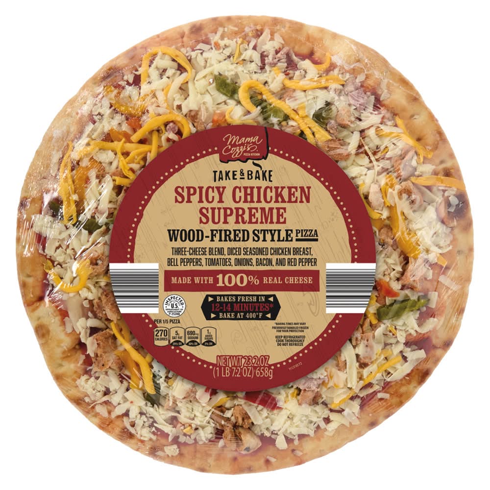 Mama Cozzi Pizza Kitchen Spicy Chicken Supreme Deli Pizza
