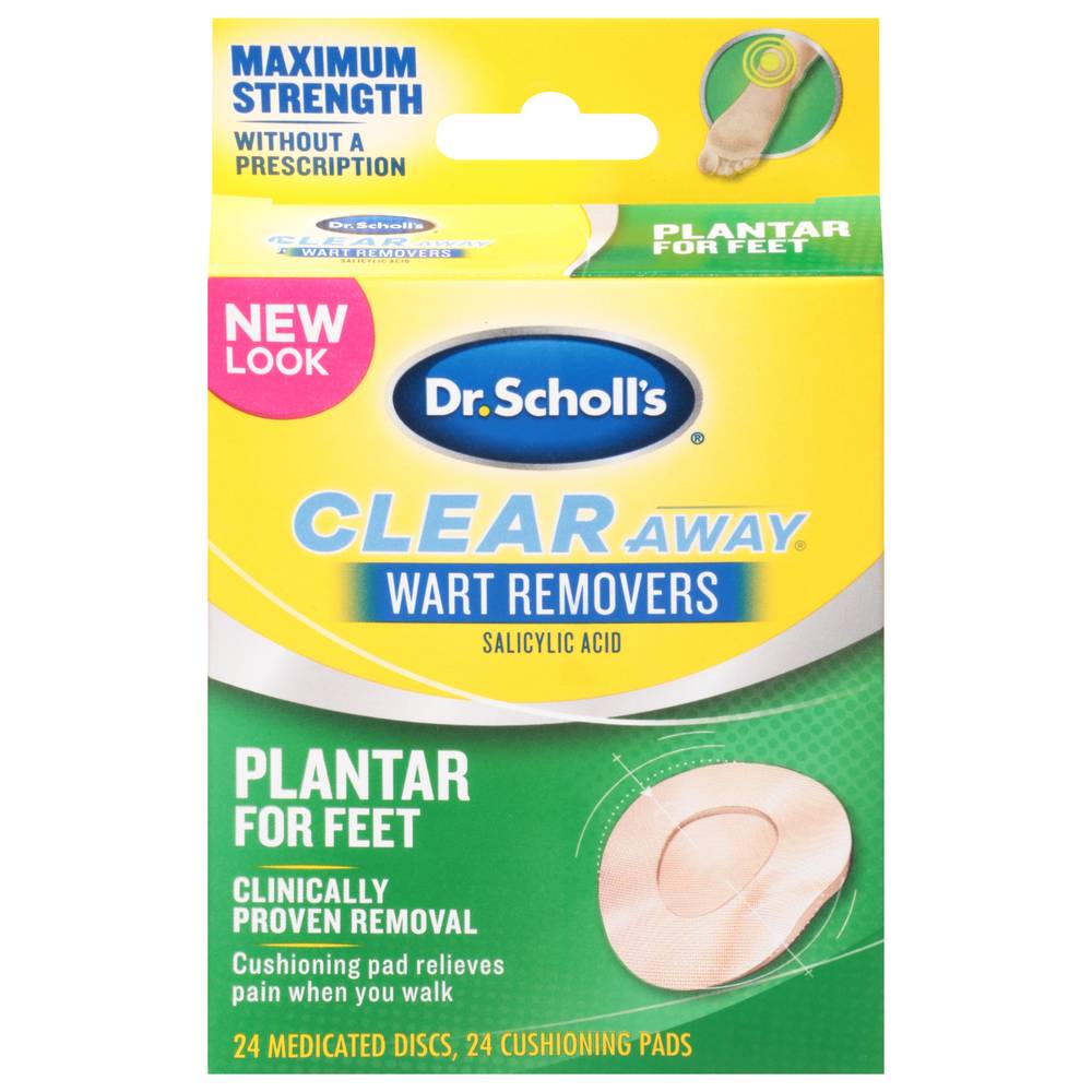 Dr. Scholl's Clear Away Wart Removers Plantar For Feet